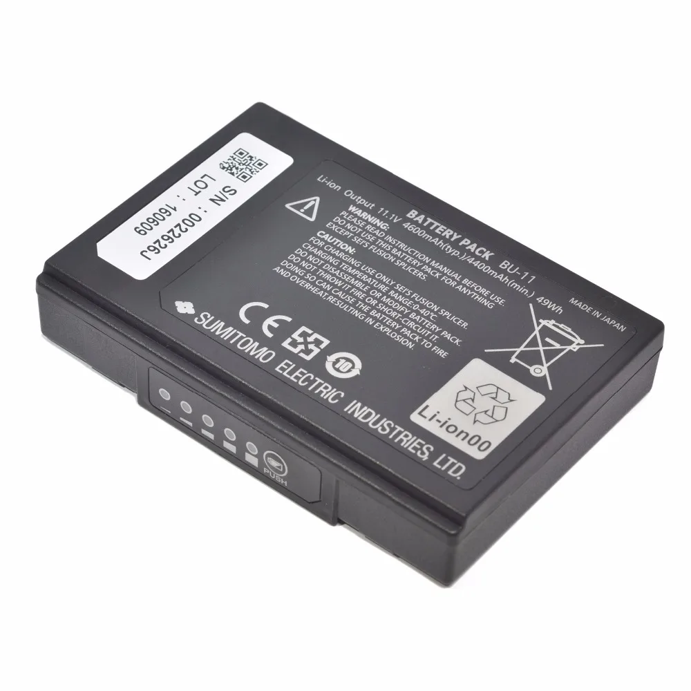 

High Quality Replacement For Sumitomo BU-11 BU-11S TYPE-81C TYPE-81M12 YTPE-Z1C T-600C T-400S+ Fiber Fusion Splicer Battery