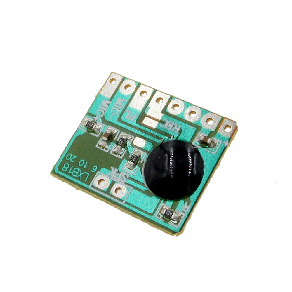 

20PCS ISD1806 6S Sound Recordable Chip IC Voice Music Talking Recorder Module 8ohm Speaker Electronic Gift Greeting Card 3-4.5V