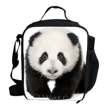 Мода обед Термальность сумка-холодильник с принтом панды Коробки для обедов сумка зоопарк животного Сумки для пикника для Обувь для девочек панда сумка-холодильник для мальчиков