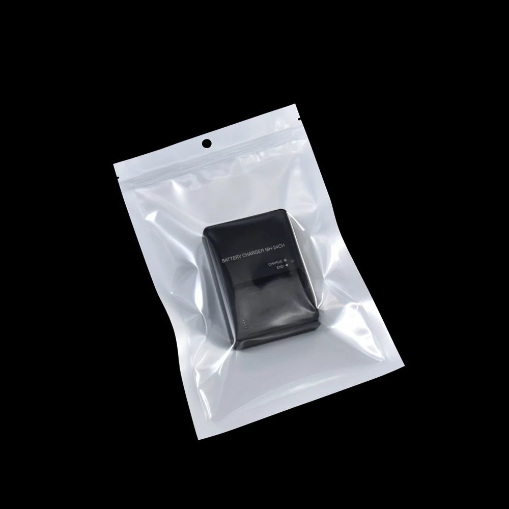 

Self Seal Plastic Ziplock Bags Retail 100pcs/lot 16*24cm Heat Sealable Flat Zip Lock Clear Poly Packing Pouch for Charge Storage