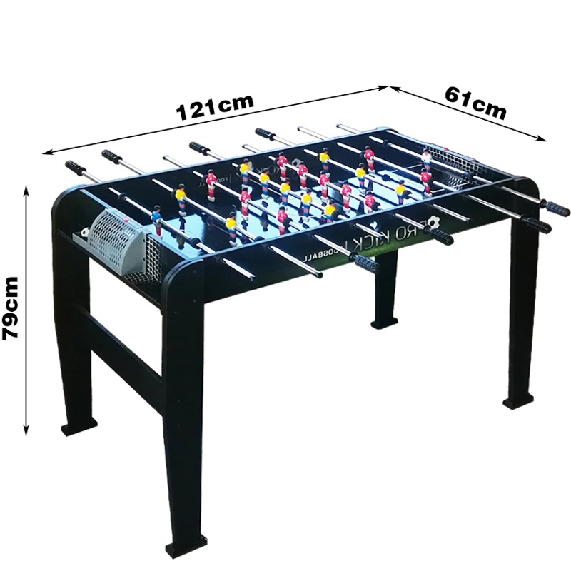 

Direct Saling America Classic Foosball Machine Parent-child Football Table Wooden Eight-bar Soccer Table Gifts Bar Party PK Game