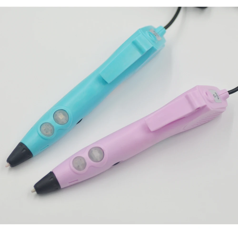 Myriwell новая ручка для 3D-принтера USB низкотемпературная 3d Ручка для каракули 50 м или 100 м 1,75 мм PCL 3D Ручка безопасная для детей подарки на день рождения