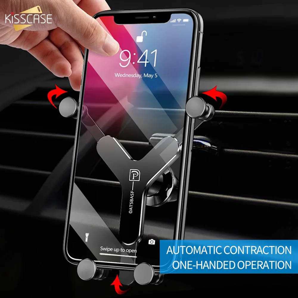 Универсальный автомобильный держатель для телефона Samsung A70/M20/A30/A50 автоматические