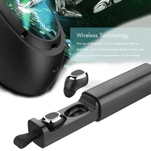 Мини-истинные беспроводные Bluetooth Близнецы стерео наушники-вкладыши гарнитура наушники Универсальные вождения музыки громкой бизнес