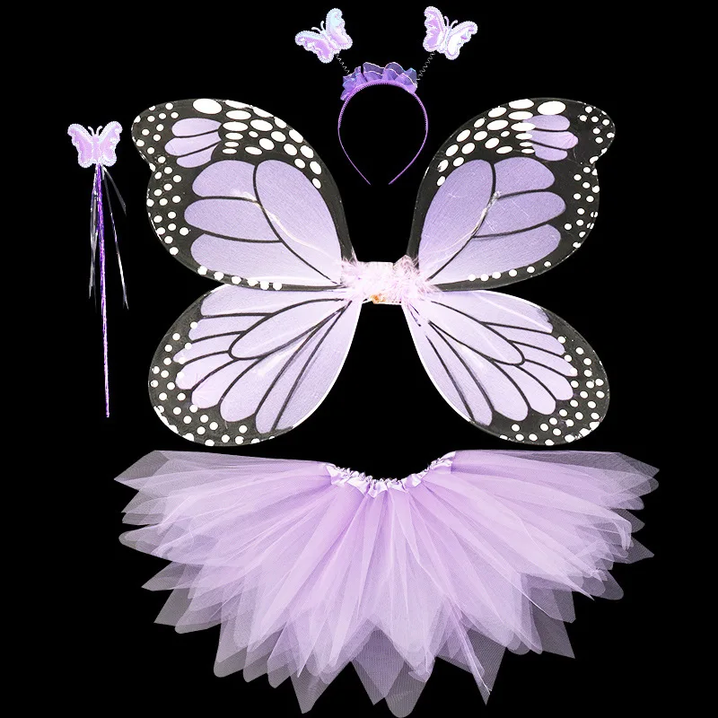 En stock Alas de disfraz de Halloween de mariposa monarca para mujer Alas  de hada para adultos -  México