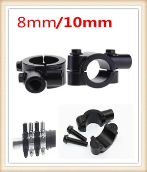 

2Pc 8MM 10MM black Motorcycle Rear View Mirror Holder Adapter Base Stand for KTM 505SX-F 505XC-F 525SX SX-R XC XC-W 525EXC-R