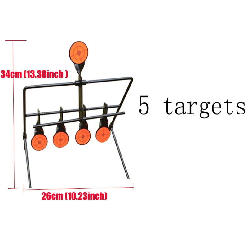 Outdoor Shooting 5/7/9 Lens Target Ring Target Pistol Cloth Gun Air Gun Paintball AirSoft BB Lead Shot Target Application Target