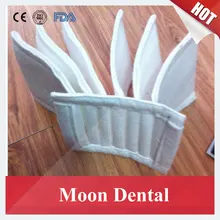 Высокое качество 1 компл. Стоматологический вакуумный пылеуловитель Аксессуары Нетканые ткани фильтровальные мешки для удаления пыли зуботехническая лаборатория