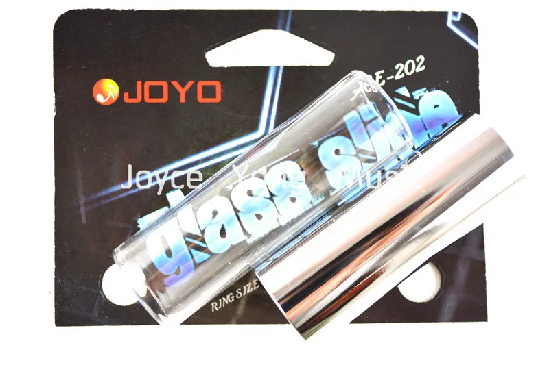Joyo Smooth Glass Slide Chrome Steel Slide Guitar ...