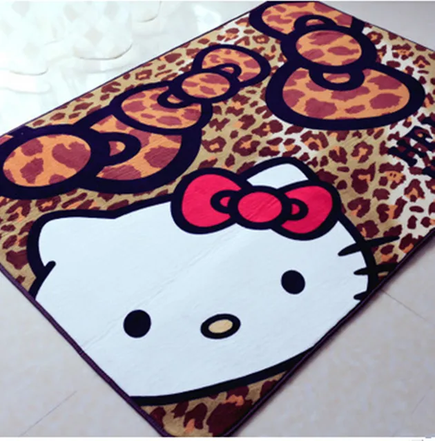 Online 130x190cm Hello Kitty Carpets For Living Room Rugs And 130x190cm Hello Kitty Carpets For Living Room Rugs And Bathroom Carpet Child Decor Bedroom Home