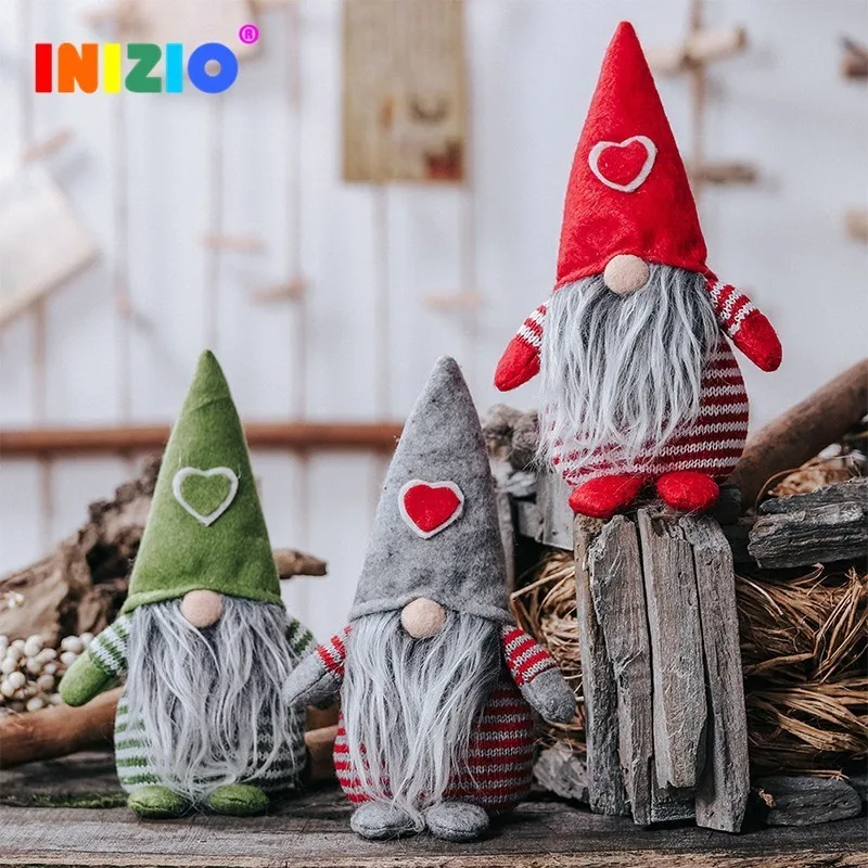 

2019 New Year Christmas Plush Dolls Decoration Ornaments Pendant Party Houses Pendant Xmas Festival Children's Gift Kids