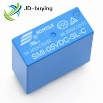 

50PCS Power Relays SMI-05VDC-SL-C SMI-12VDC-SL-C SMI-24VDC-SL-C 5V 12V 24V 10A 5PIN Relay