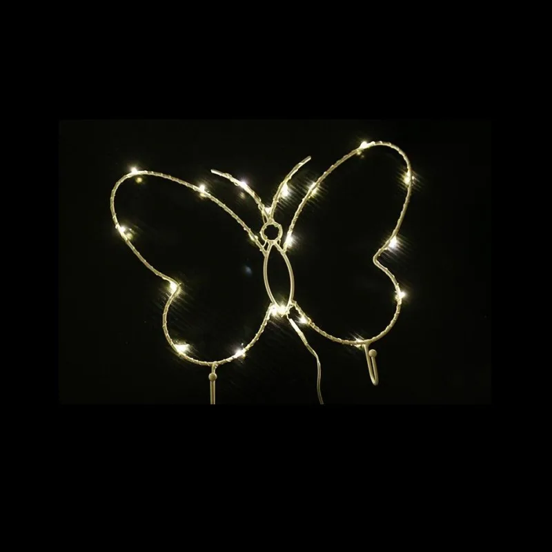 

Ins Butterfly LED Modeling Lights Decorate Nightlight Bedroom Wall Hanging Clothes Hanger Lights