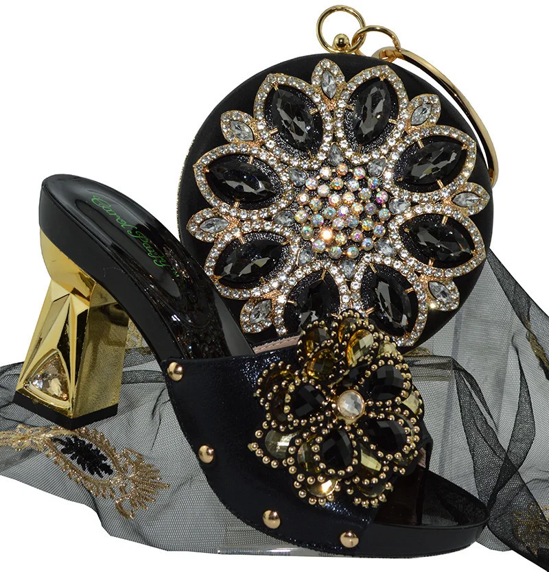La Noir Nigérian or Design pourpre Fête Pour bleu Qsl001 Chaussures Mode Royal Femmes rouge Et Italien Ciel pu argent De Correspondance Ensemble Africains Sac wPUqZz