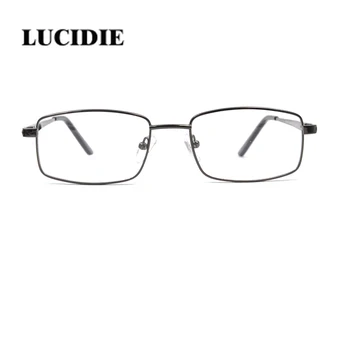 

Men's classic glasses fashion frame lightweight clear lens black golden popular frame eyeglasses