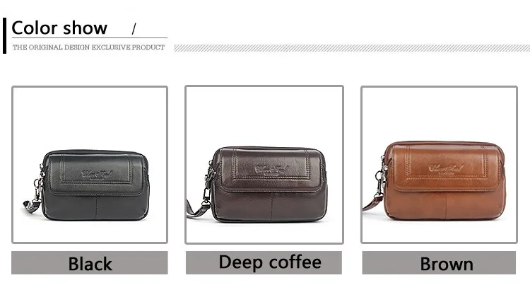 China genuine leather waist bag Suppliers