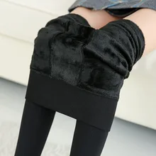 High Waist Leggings Women Slim Stretched Bodycon Leggings Autumn Winter Shiny Spandex Leggings