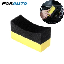FORAUTO щетка для шин EVA восковая пена Полировальный Инструмент для очистки губки Бытовая Автомойка губка u-образная автоуход Многофункциональный