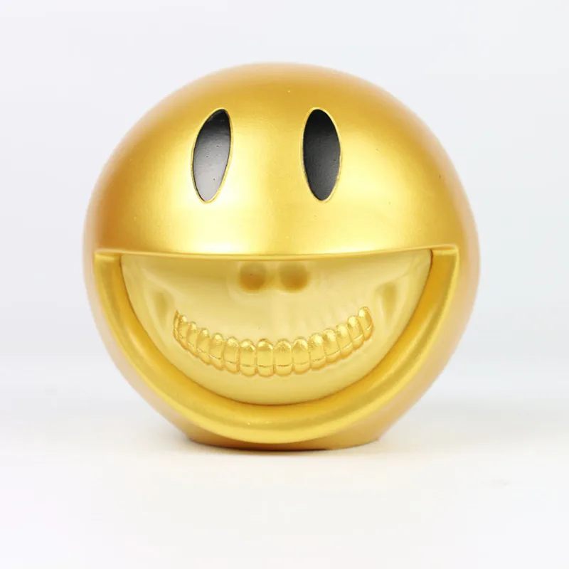 

4D Master Mad Joy Smiling Face Piggy Bank RON English Mad Glad Boy Street Art OriginalFake Collect Model Toy M1185