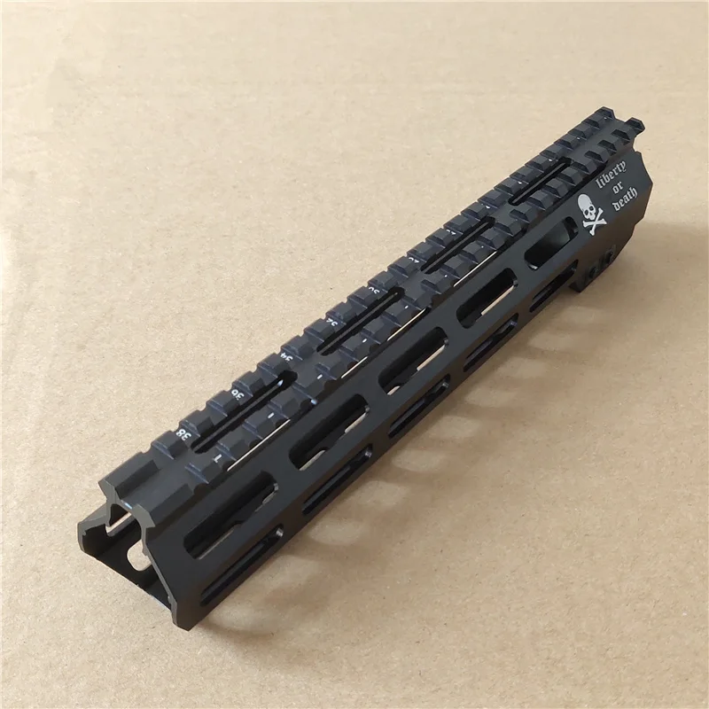 Настраиваемый текст AR15 Mlok handguard тонкий Бесплатный Поплавковый M-LOK Handguard винтовка