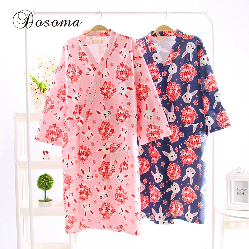 Japanese Kimono Pyjamas Suits Yukata Pajamas Sets Winter Warm