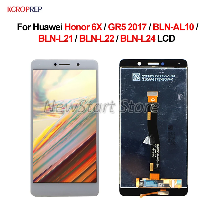

For Huawei Honor 6X LCD 5.5" For Huawei GR5 2017 LCD Display Touch Screen With Frame For Huawei BLN-AL10 BLN-L21-L22-L24 lcd