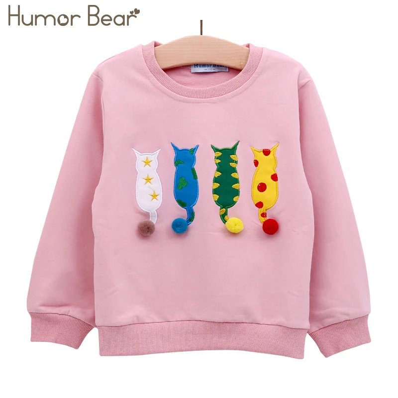 Humor Bear/платье для девочек; Новинка года; Брендовое пальто для девочек на осень и зиму; детское меховое пальто с открытыми плечами