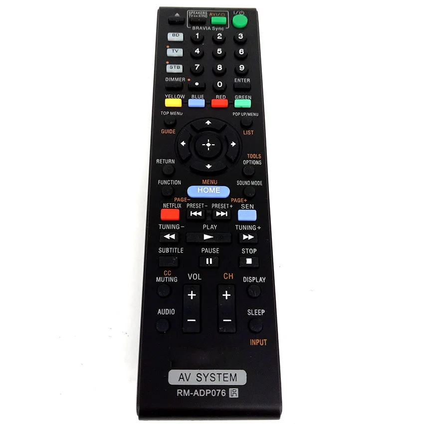 Новый пульт дистанционного управления для Sony RM-ADP076 RM-ADP072 подходящий HBD-N890W AV System