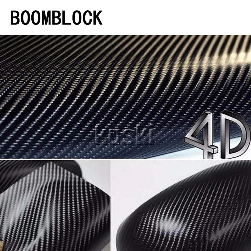 BOOMBLOCK 12*50 ''автомобильные наклейки из углеродного волокна для Mazda 3 6 Toyota Avensis C-HR