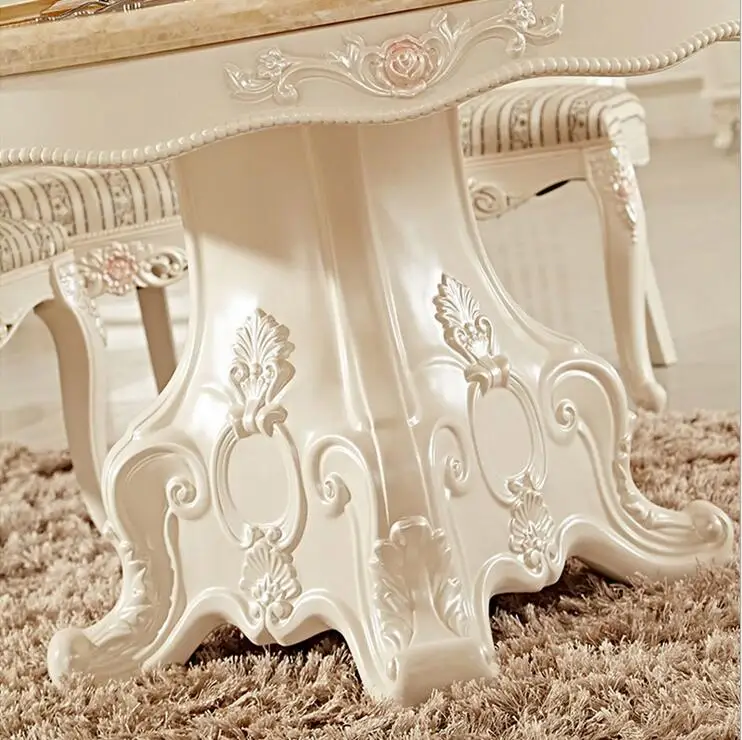 Modern Style Italian Dining Table, 100% Solid Wood Italy Style Luxury Dining Table Set pfy10021 Modern Style Italian Dining Table, 100% Solid Wood Italy Style Luxury Dining Table Set pfy10021