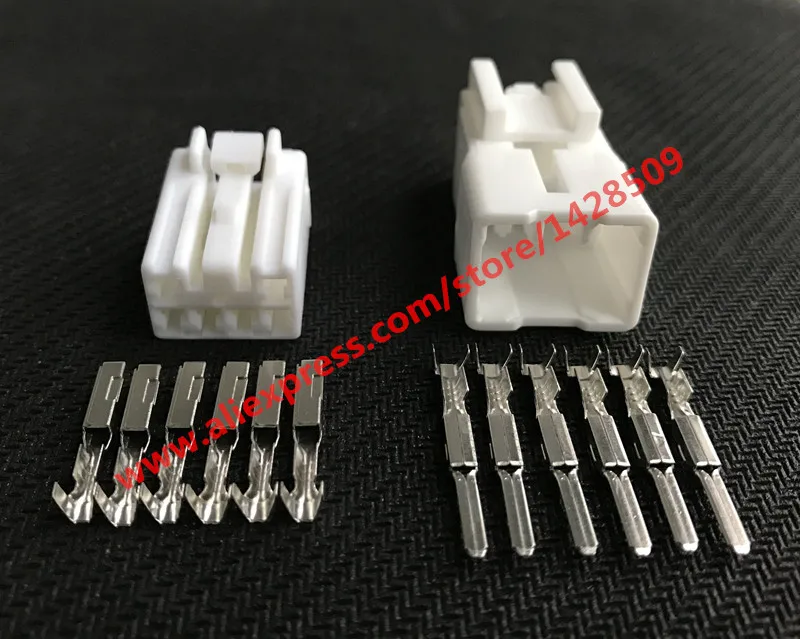 5 комплектов MG651044 MG 651044 автоматический проводной СОЕДИНИТЕЛЬ 6 Pin 6 Way Female штекер