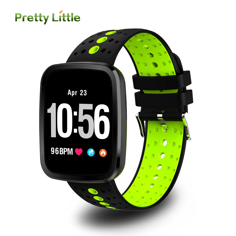 

2019 square smart watch android v6 ip68 waterproof sport smartwatch for men play music control Blood Pressure Speed Measurement