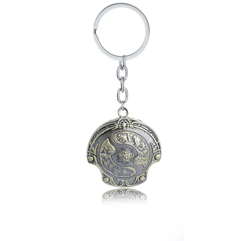 24 шт./партия Новое поступление горячая Распродажа игра Dota Shield Keychains Брелоки для