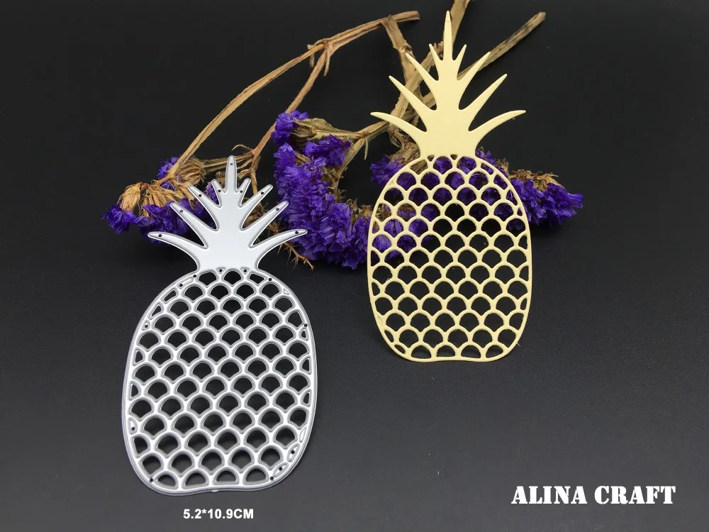 Pineapple ananas comosus cutting dies for DIY scrapbook Card envelop