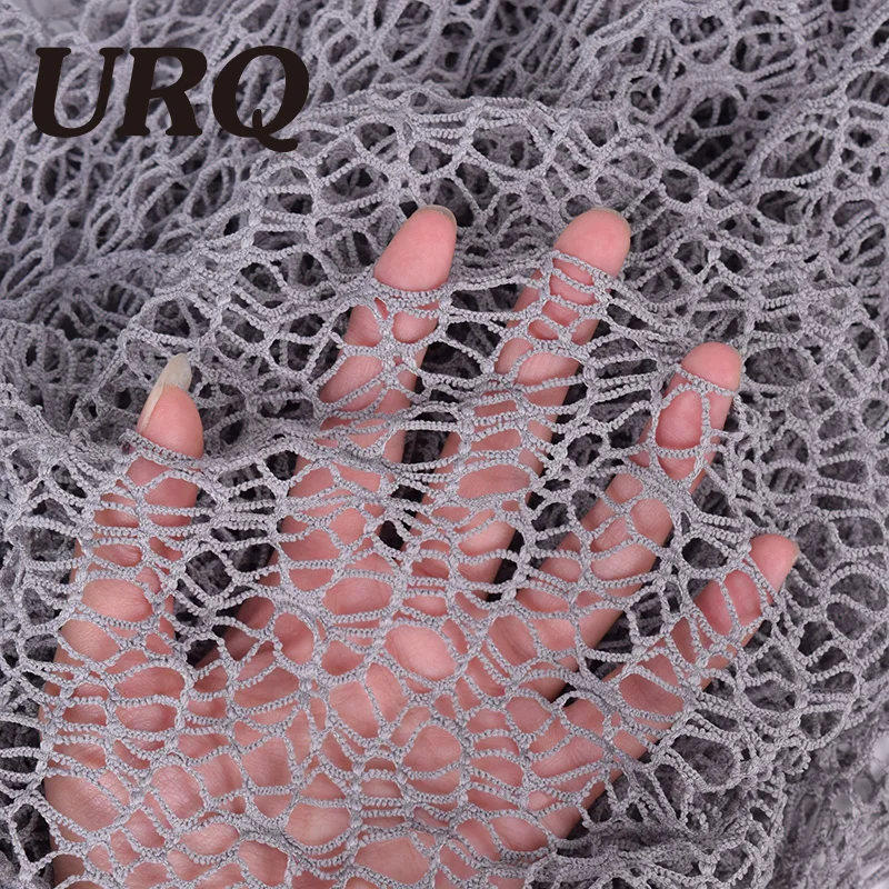 Женский шарф [URQ] короткий сетчатый ручной работы накидка на петельку свадебная