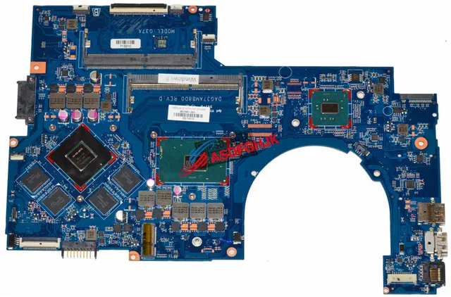 $US $750.00  Original FOR HP 17-AB Laptop Motherboard 960M/4GB WITH i5-6300HQ 2.3GHz CPU 857390-601 DAG37AMB8D0 