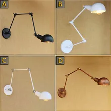 Современный Бра, светильник, настенный прикроватный светильник для чтения, Белый настенный светильник для гостиной, фойе, Домашний Светильник, деревенские настенные бра