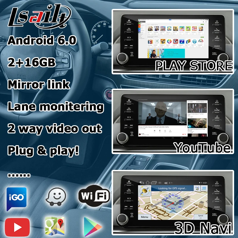 Lsailt Android Gps Navigation Box For Honda Accord High End 2018 Lsailt Android Gps Navigation Box For Honda Accord High End 2018 Video Interface Mirror Link You Waze Yandex Navi In Vehicle From Automobiles