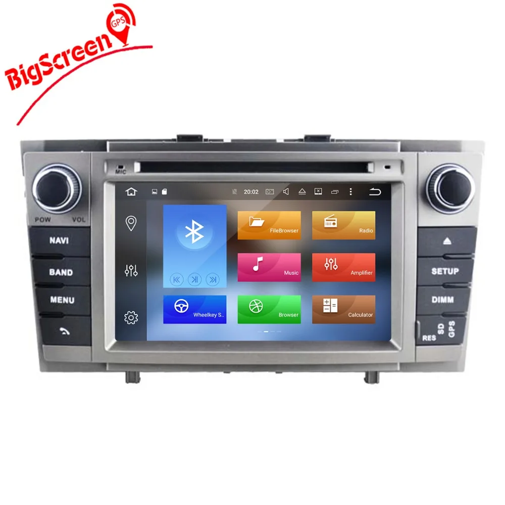 Clearance Android 6.0 7.1 Octa 8 Core Car GPS Navigation For Toyota Avensis T27 2009-2015  Head Unit Multimedia Touch Screen Monitor 1