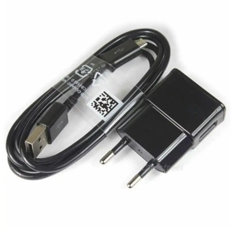 Горячие ЕС Plug USB домашние дорожные Настенные зарядное устройство адаптер+ Micro USB кабель для передачи данных для Galaxy S2 S3 S4 для зарядки мобильного телефона
