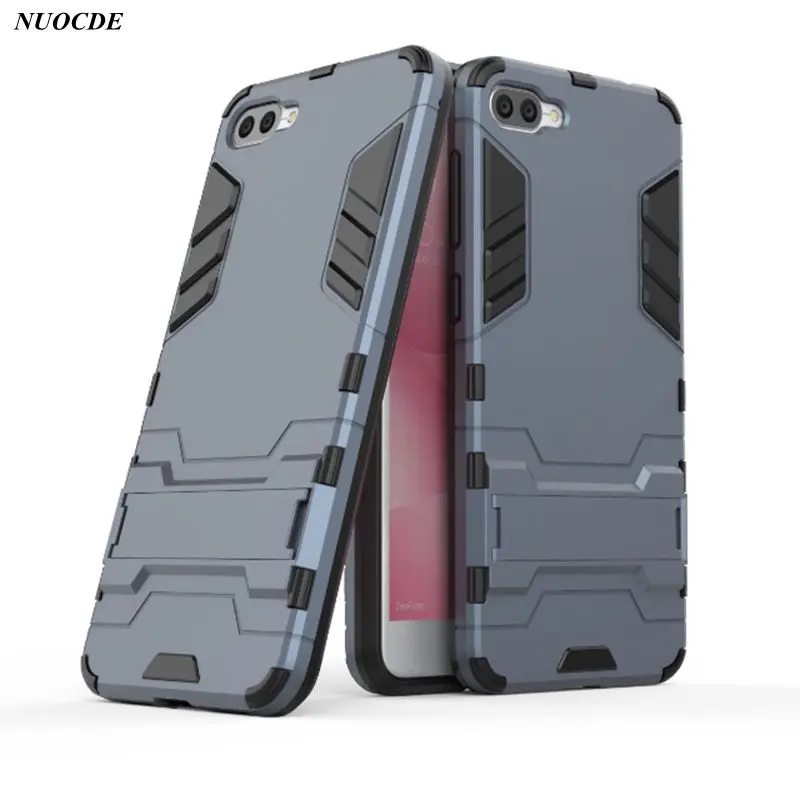 

Robot Silicone Cases for Asus Zenfone 4 Max ZC520KL Case Hybrid Armor Soft Shockproof Stand Back Cover Zenfone 4 Max ZC520KL