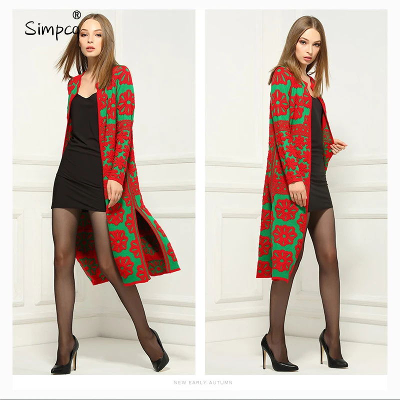 winter Europe brand knitted cardigan jacket embroidered sweater new European female explosion wholesale Station A034 winter Europe brand knitted cardigan jacket embroidered sweater new European female explosion wholesale Station A034