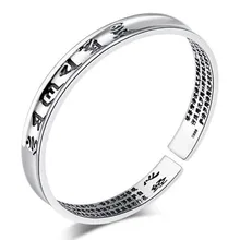 Dije de TJP Sutra brazaletes de plata de la joyería de los hombres Vintage de plata tailandesa brazaletes para las mujeres accesorios de moda a los amantes de los niños regalo de Navidad