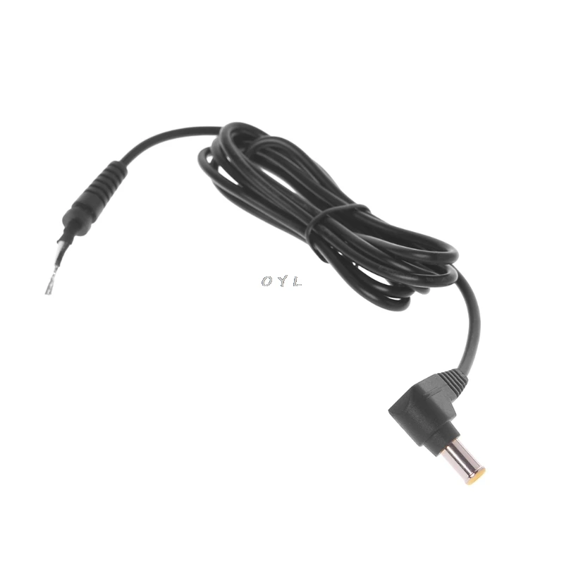 Tasa de descuento Cable adaptador de corriente CC en forma de L, enchufe de cobre puro con Pin para Samsung y portátil lnKAdrAo