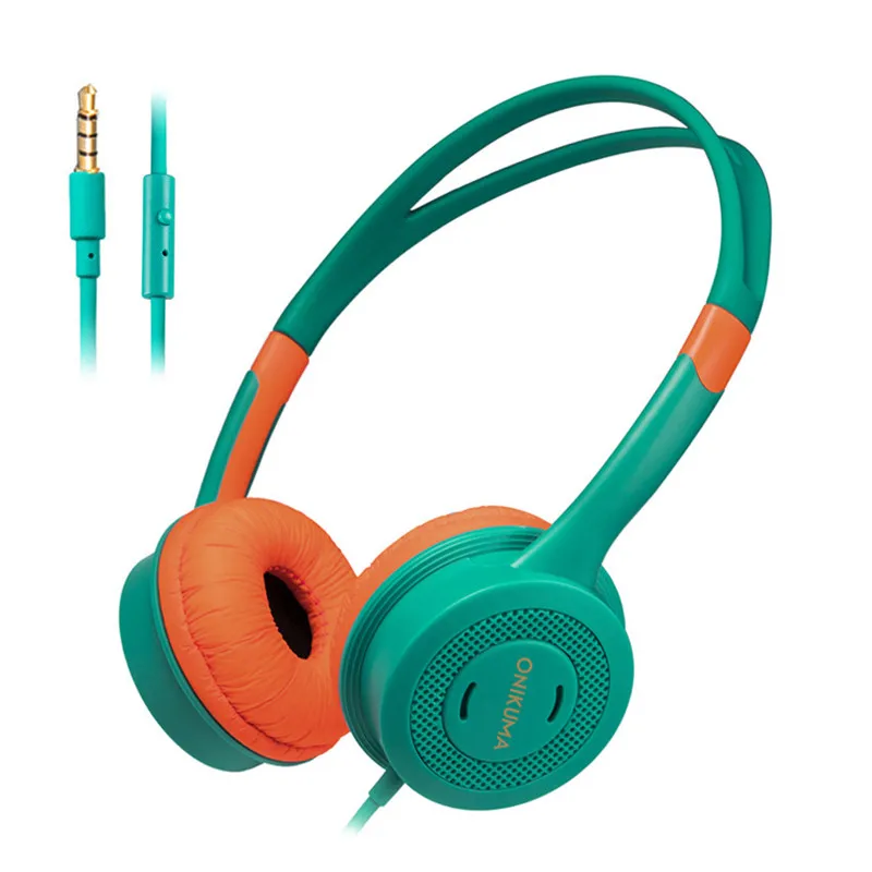 ONIKUMA M100 Gaming Headset Portable lightweight Kids Headphones Safely Children Over-Ear Headsets for mic PC PS4 XBOX Gamer ONIKUMA M100 Gaming Headset Portable lightweight Kids Headphones Safely Children Over-Ear Headsets for mic PC PS4 XBOX Gamer