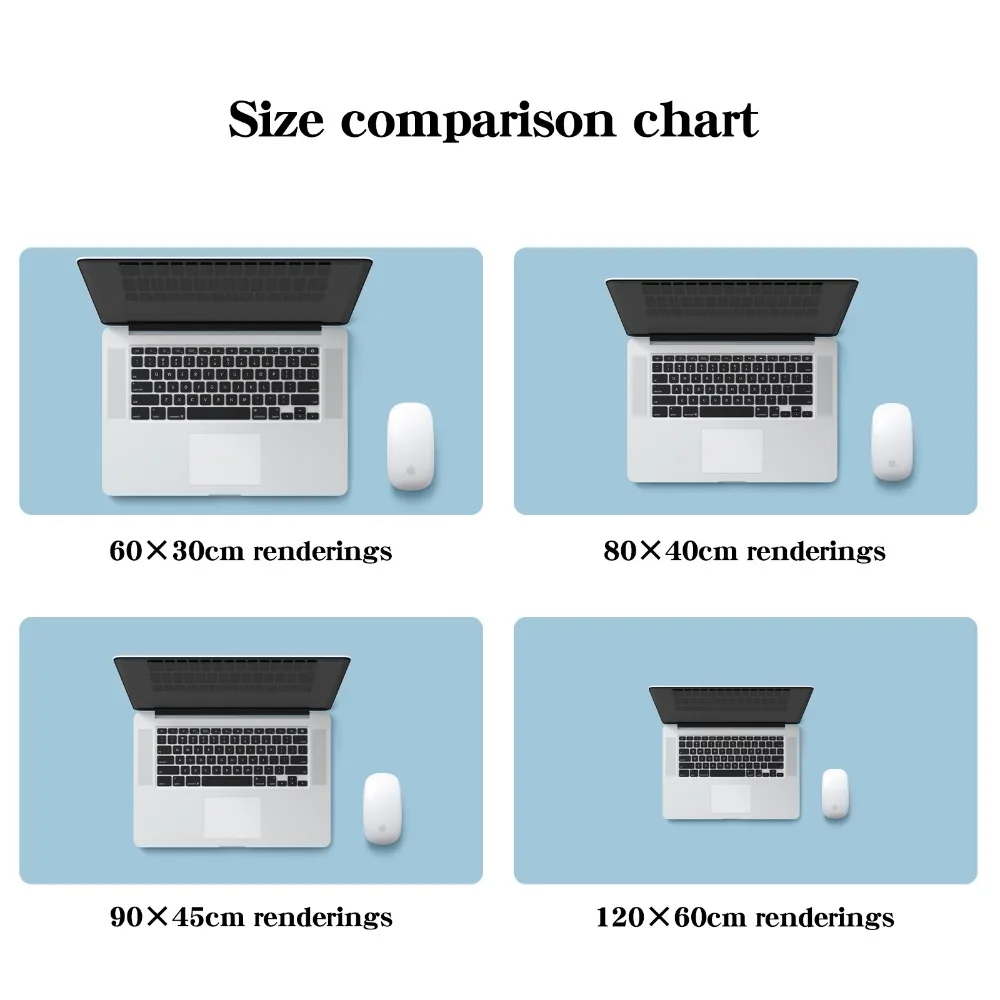 Boona Офисный Компьютерный Настольный коврик 80*40/60*30 см, современный Настольный коврик для мыши с клавиатурой, двойная Полиуретановая подушка для ноутбука, Настольный коврик для геймера, коврик для мыши