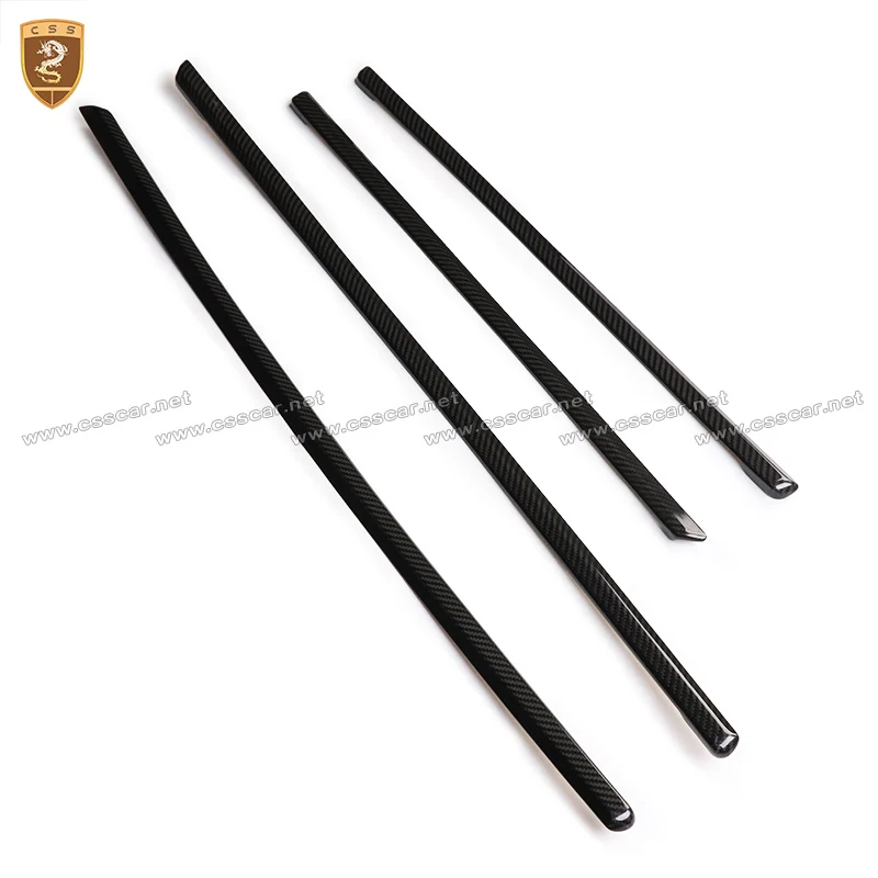 

CSSYL Car Accessories Carbon Ciber Frount Rear Door Stripe For BMW 4 Seeries 2013 2014 2015 2016 2017 2018 Interior Trim Styling