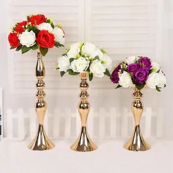 

26CM Diameter Artificial Flower 15 Plastic Fabrics Flower Road Leading Wedding Center Home Decoration