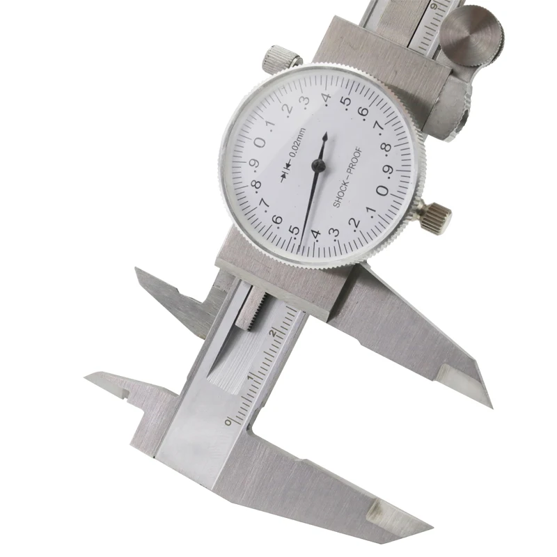 Factory-outlet 0-6" Inch Dial vernier caliper 6 inch.001" Shock Proof Dial Caliper gauge micrometer