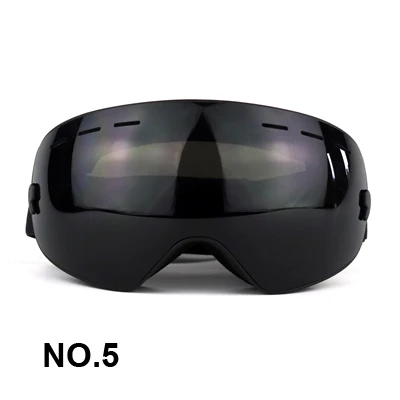 HZYEYO лыжные очки для двух игроков большая Лыжная маска очки лыжные мужские Wo мужские n снежные сноубордические очки B-F650 - Цвет: NO 5
